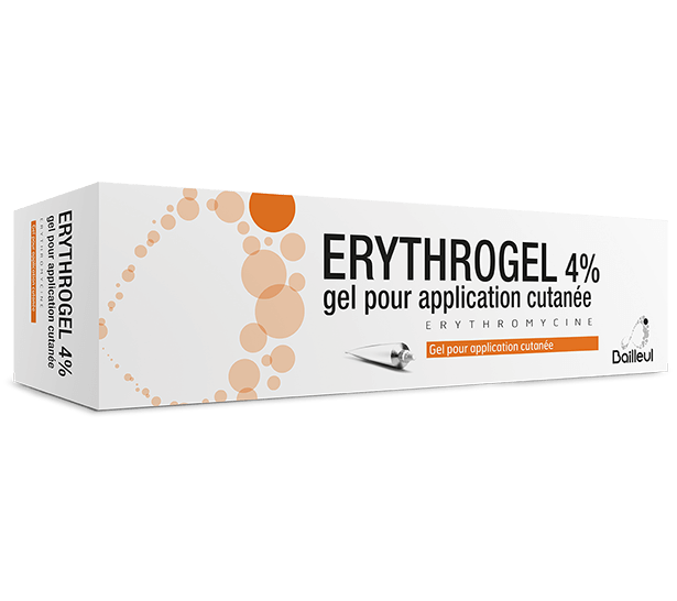 ERYTHROGEL 4%, gel pour application cutanée - 30g