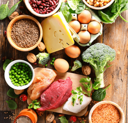 alimentos ricos em cistina